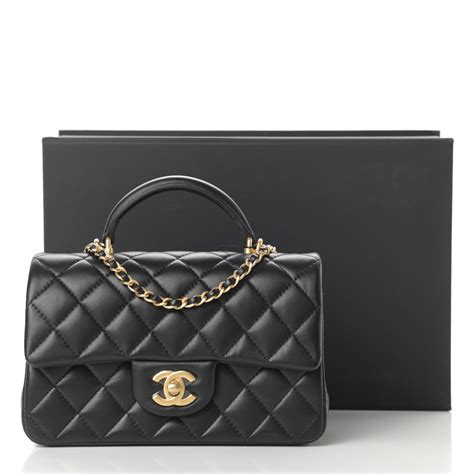 chanel mini 8 top handle|chanel handbags.